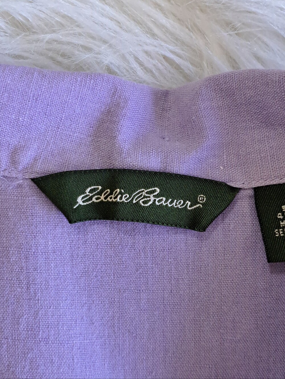 Eddie Bauer Linen Top - Picture 5 of 7